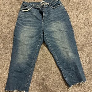 Loft Curvy cropped straight leg